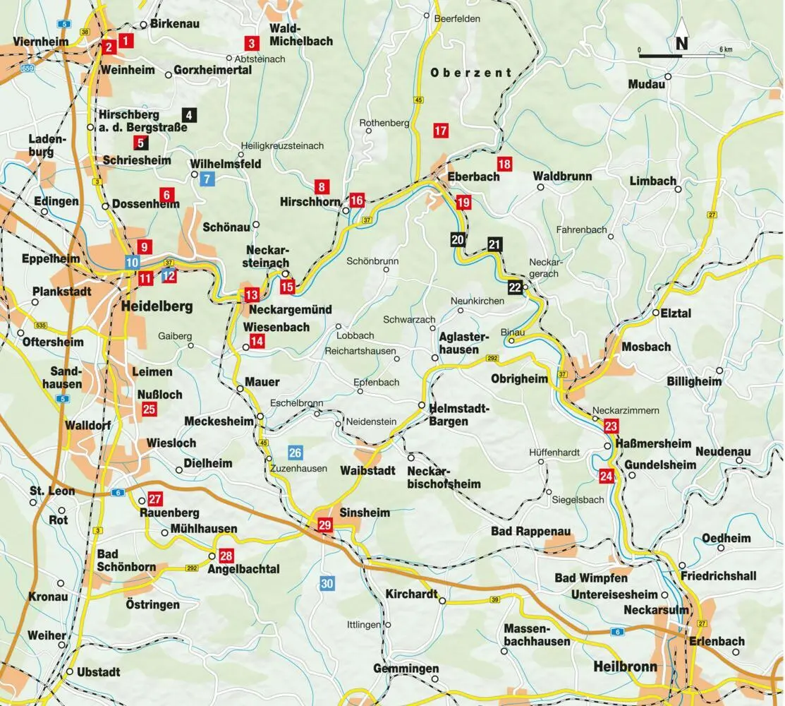 Bild: 9783862468881 | Erlebnis-Wanderungen in und um Heidelberg | Freudenthal | Taschenbuch