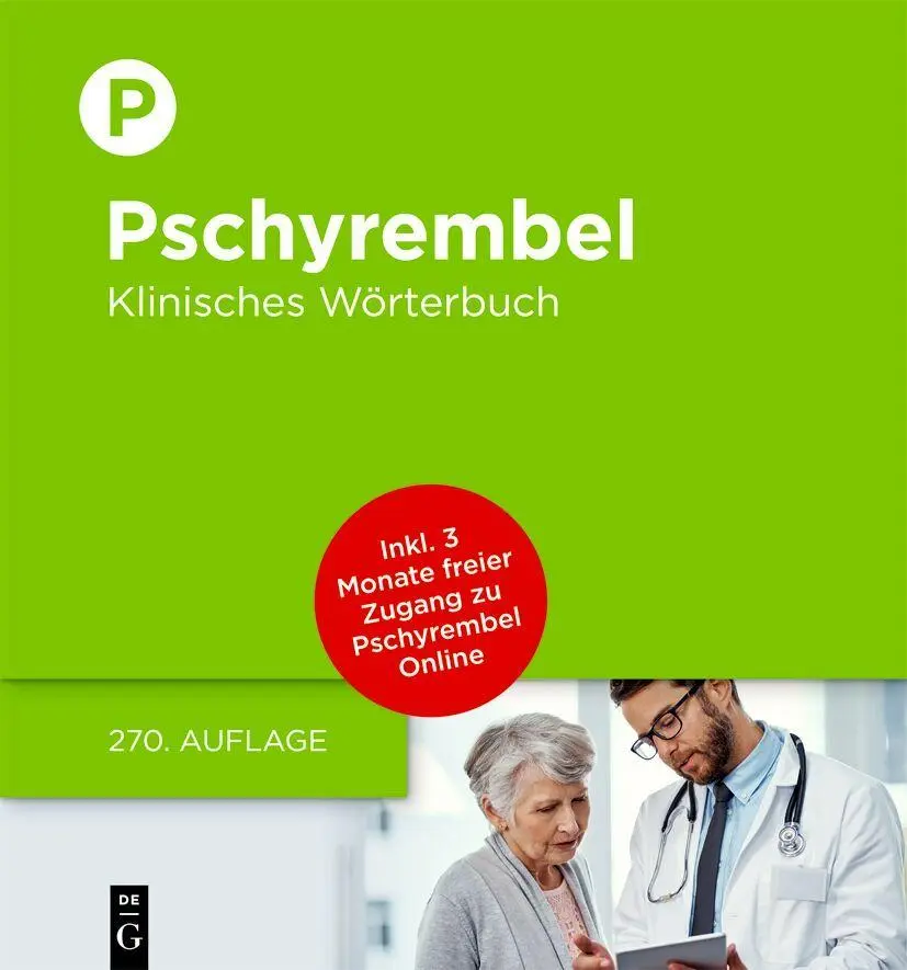 Cover: 9783111318981 | Pschyrembel Klinisches Wörterbuch | der Pschyrembel-Redaktion | Buch