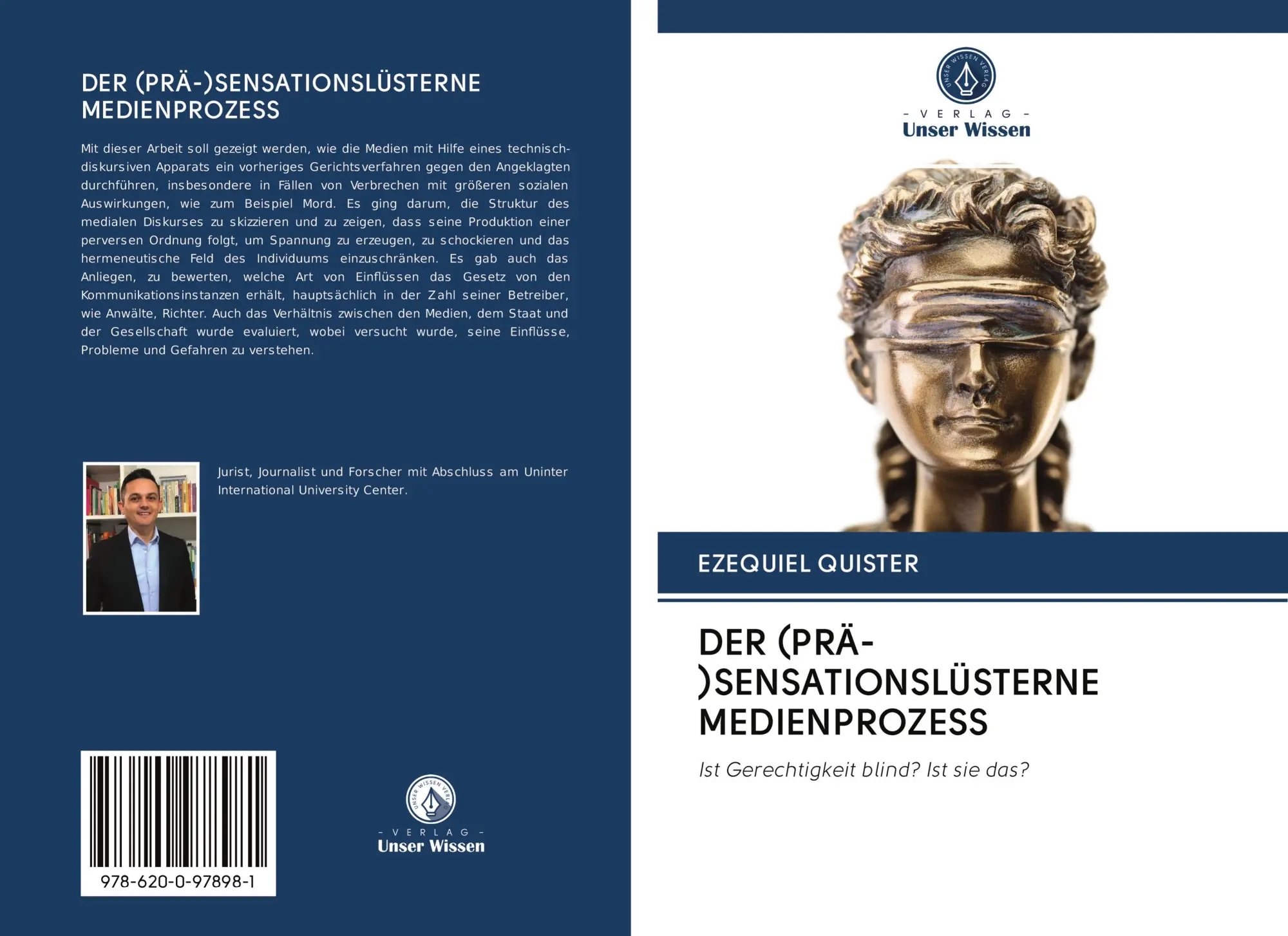 Cover: 9786200978981 | DER (PRÄ-)SENSATIONSLÜSTERNE MEDIENPROZESS | Ezequiel Quister | Buch