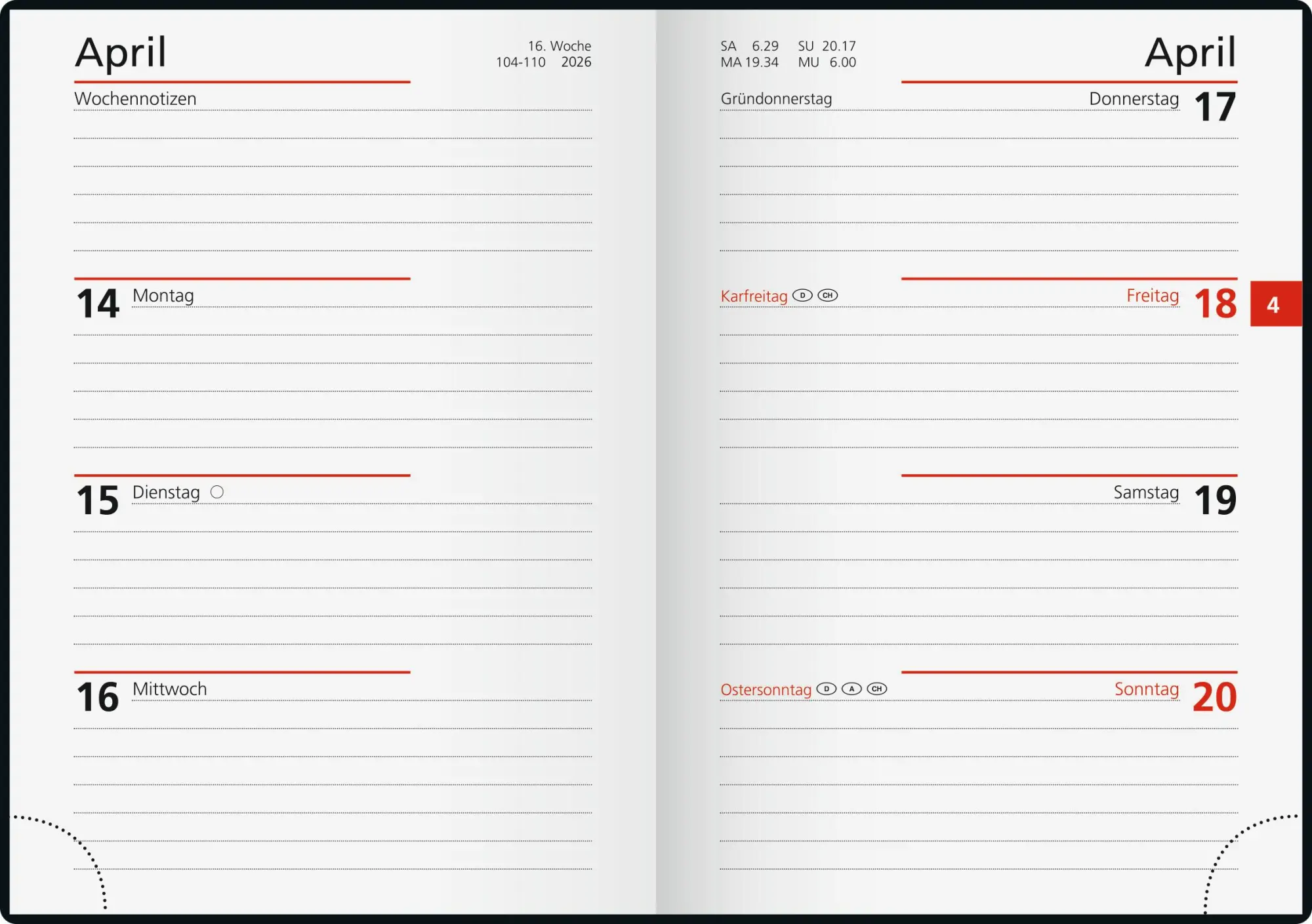 Bild: 4003273789081 | rido/idé 7013002906 Taschenkalender Mod. perfect/Technik I 2026 A6,...