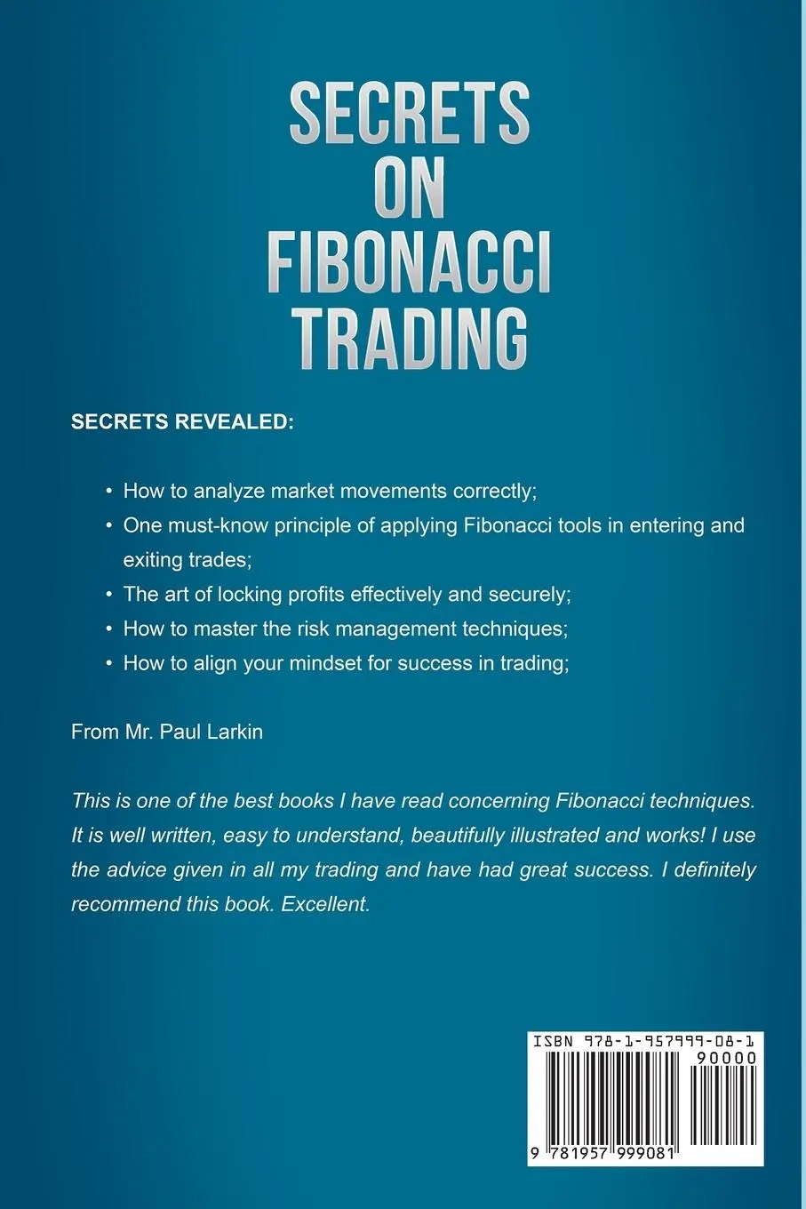 Rückseite: 9781957999081 | Secrets on Fibonacci Trading | Frank Miller | Taschenbuch | Englisch