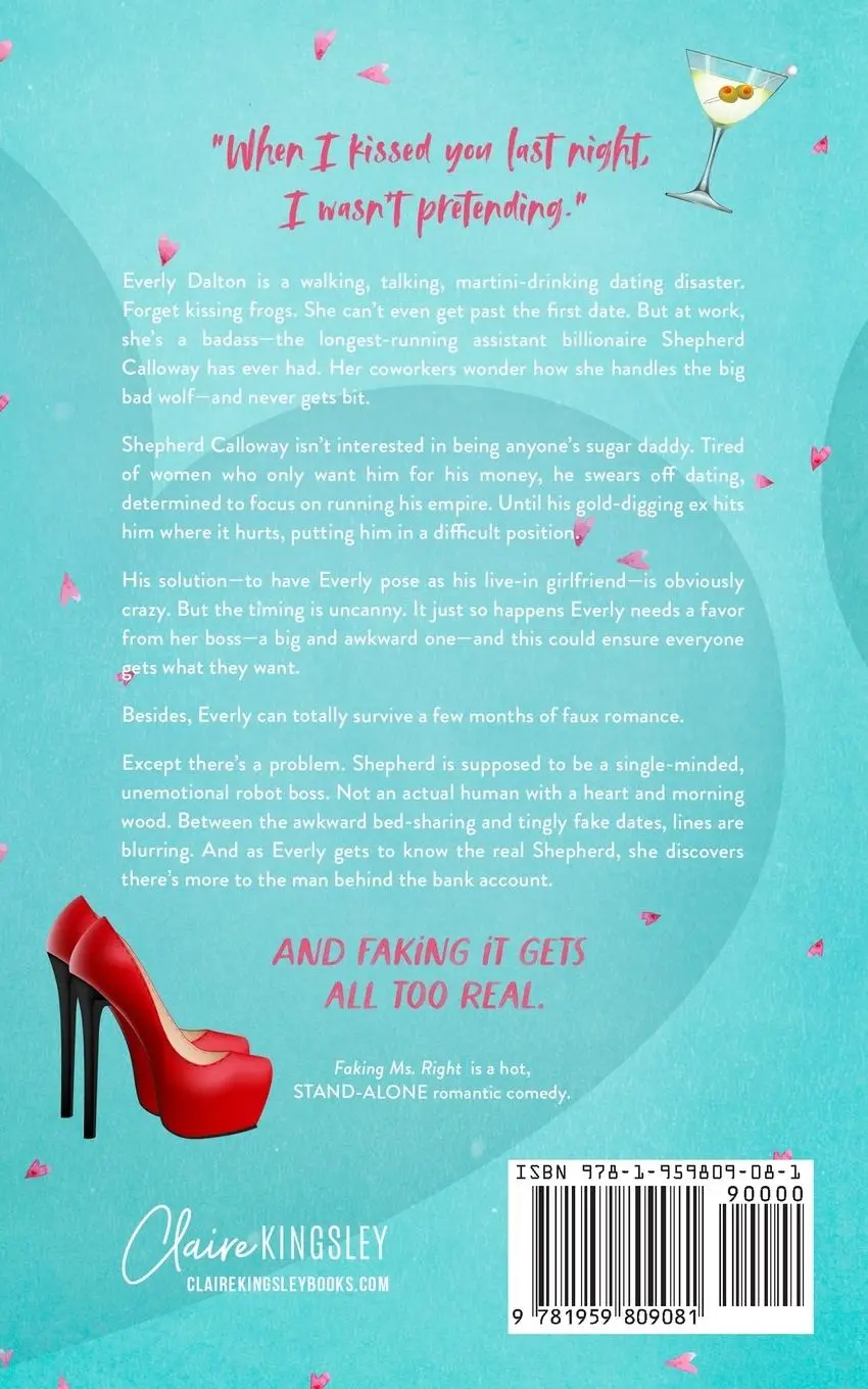 Rückseite: 9781959809081 | Faking Ms. Right | A Hot Romantic Comedy | Claire Kingsley | Buch