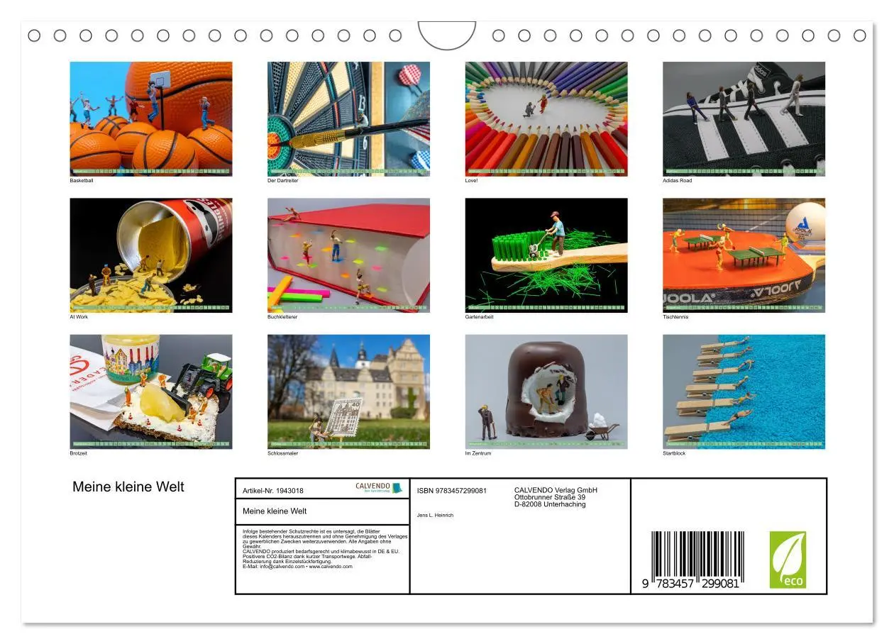 Bild: 9783457299081 | Meine kleine Welt (Wandkalender 2026 DIN A4 quer), CALVENDO...