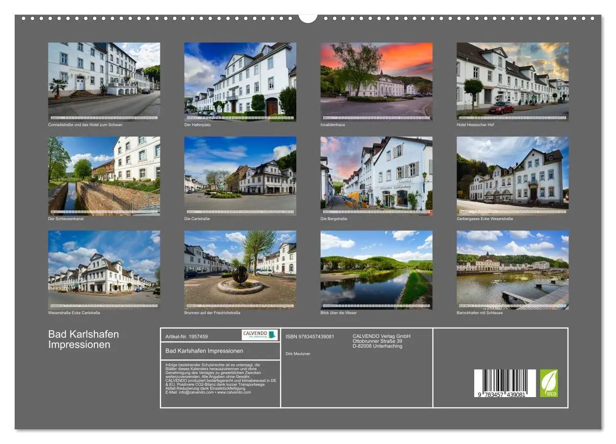 Bild: 9783457439081 | Bad Karlshafen Impressionen (hochwertiger Premium Wandkalender 2026...