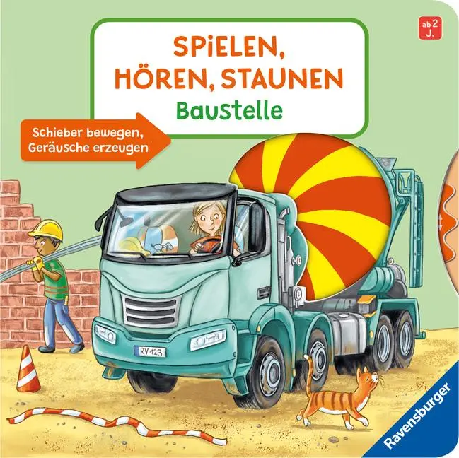 Cover: 9783473419081 | Spielen, hören, staunen - Baustelle | Katharina Wieker | Buch | 10 S.