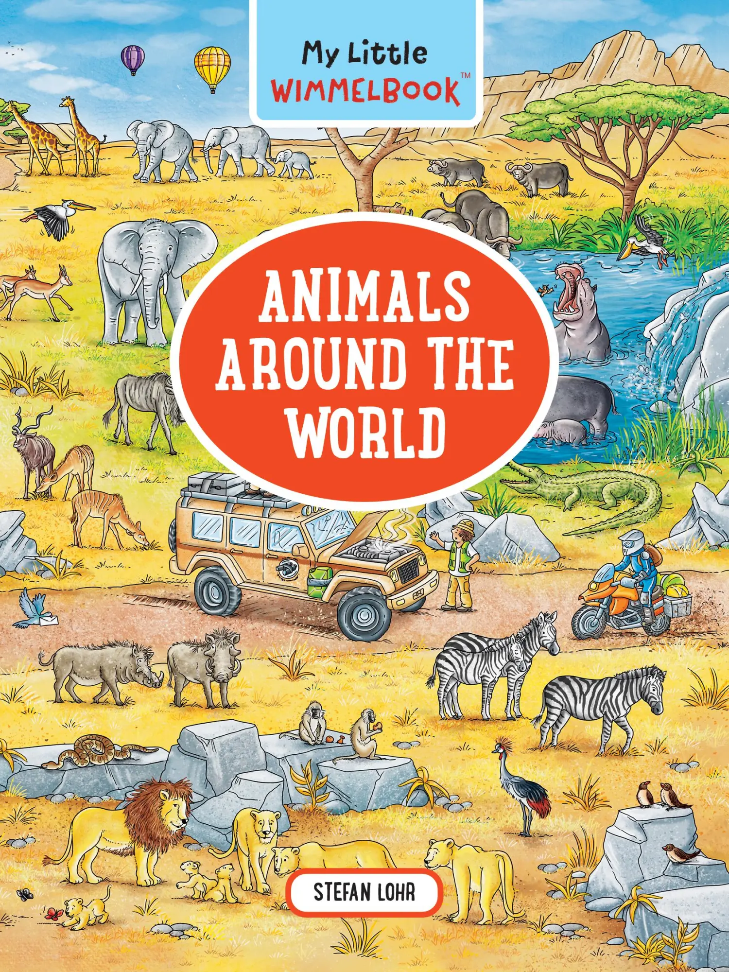 Cover: 9781615199181 | My Little Wimmelbook(r) - Animals Around the World | Stefan Lohr