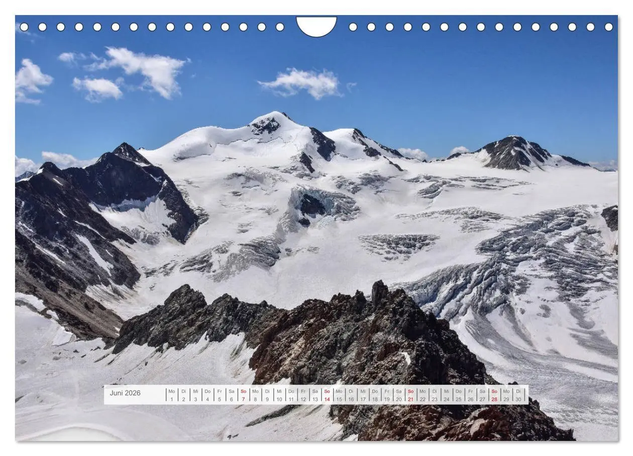 Bild: 9783457669181 | Hoch oben in den Ötztaler Alpen (Wandkalender 2026 DIN A4 quer),...