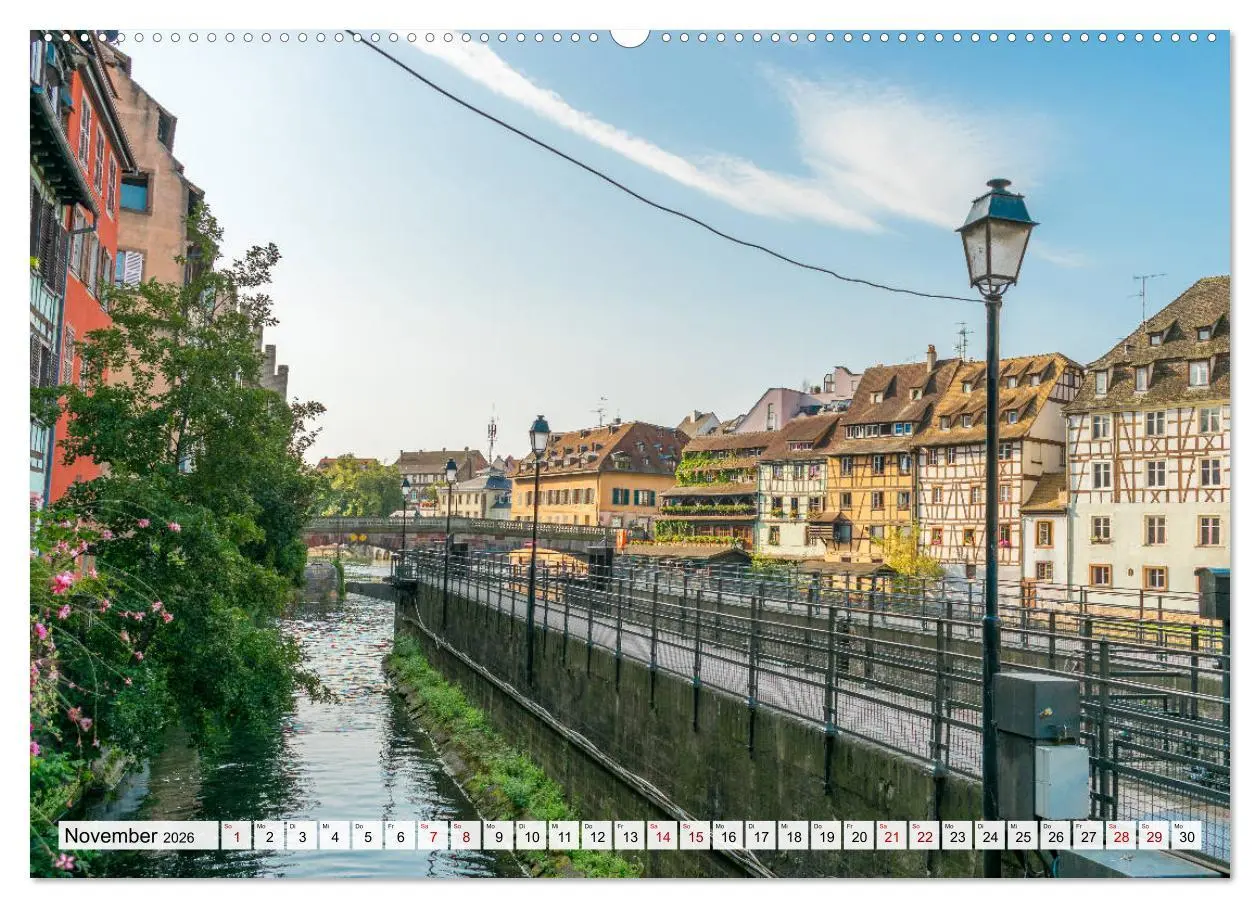 Bild: 9783457809181 | Romantisches Straßburg (Wandkalender 2026 DIN A2 quer), CALVENDO...