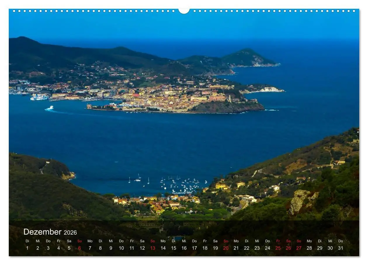 Bild: 9783516069181 | Zauberhaftes Elba (Wandkalender 2026 DIN A2 quer), CALVENDO...
