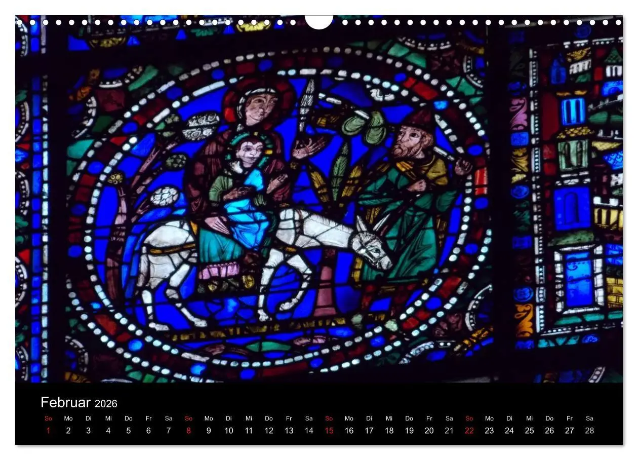 Bild: 9783516209181 | Bilder aus Licht - Notre Dame de Chartres (Wandkalender 2026 DIN A3...
