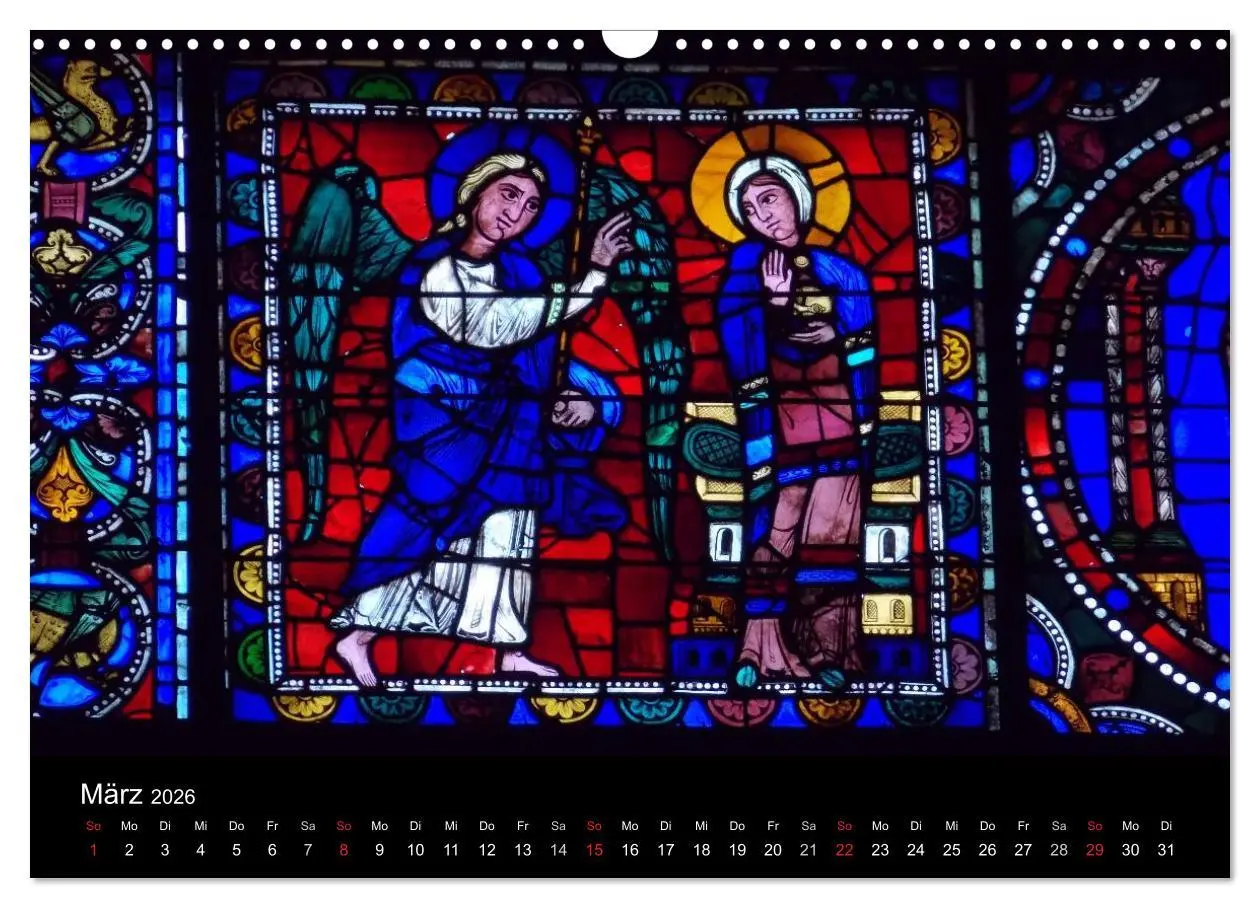 Bild: 9783516209181 | Bilder aus Licht - Notre Dame de Chartres (Wandkalender 2026 DIN A3...