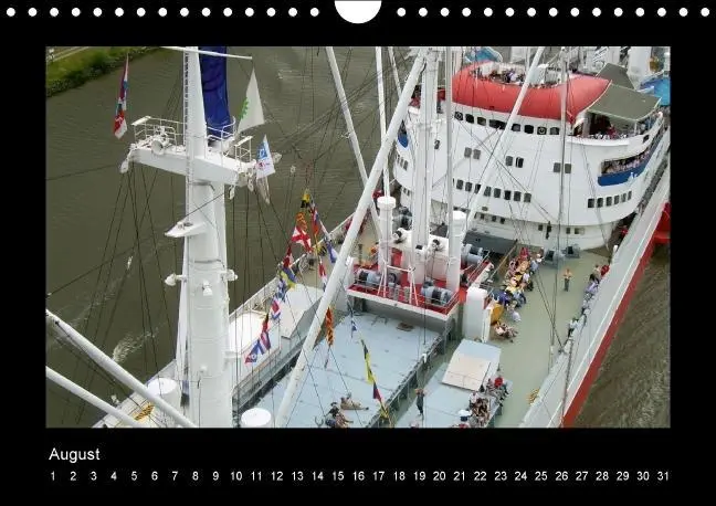 Bild: 9783660519181 | "Cap San Diego" - Impressionen (Wandkalender immerwährend DIN A4 quer)