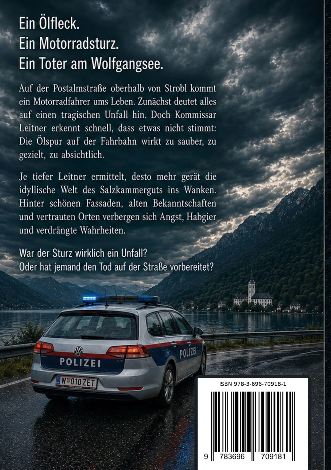 Rückseite: 9783696709181 | Der Ölfleckmörder vom Wolfgangsee | Gerhard Mair | Taschenbuch | 2026