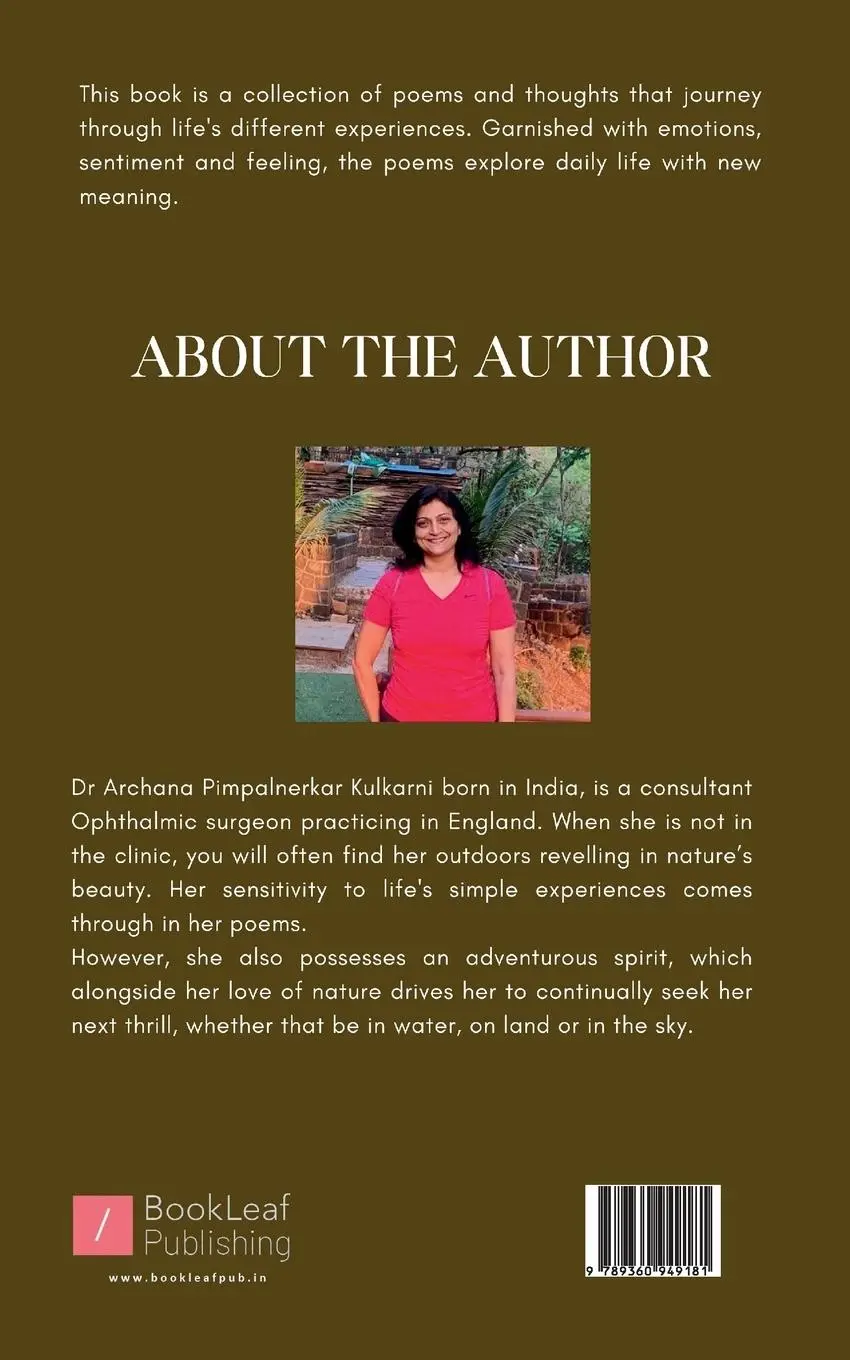 Rückseite: 9789360949181 | Dear Life | Archana Pimpalnerkar Kulkarni | Taschenbuch | Englisch