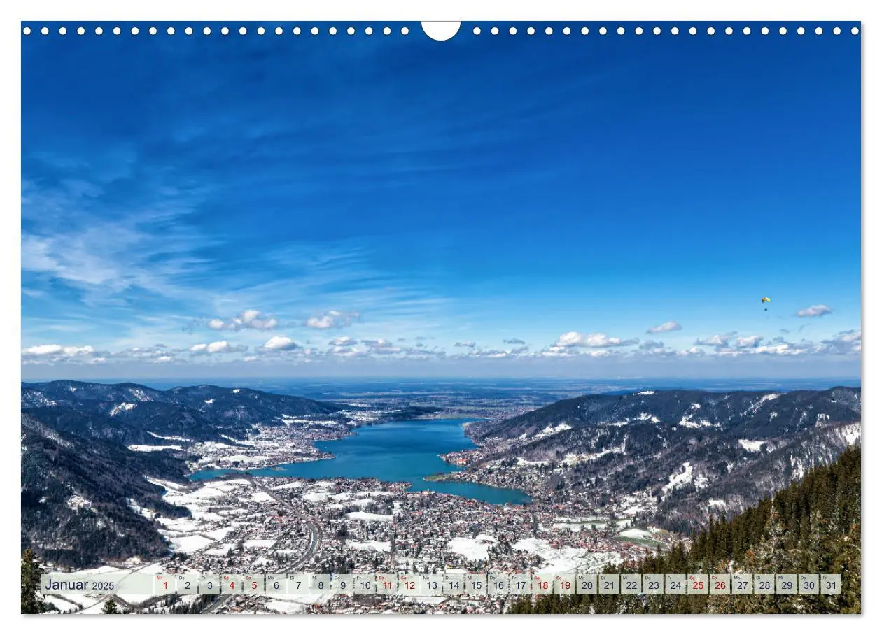 Bild: 9783383859281 | Malerischer Tegernsee (Wandkalender 2025 DIN A3 quer), CALVENDO...