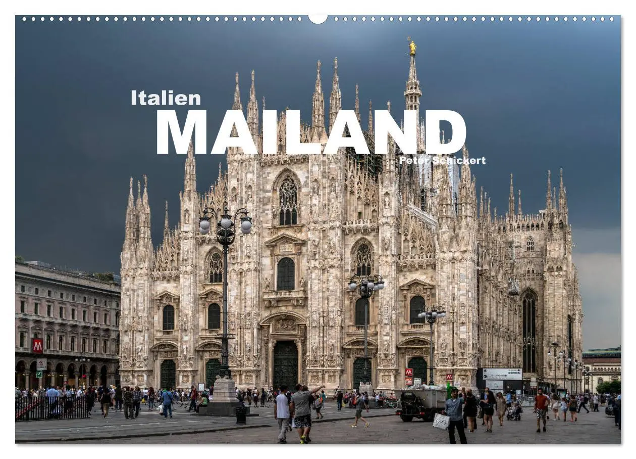 Cover: 9783435259281 | Italien - Mailand (Wandkalender 2025 DIN A2 quer), CALVENDO...
