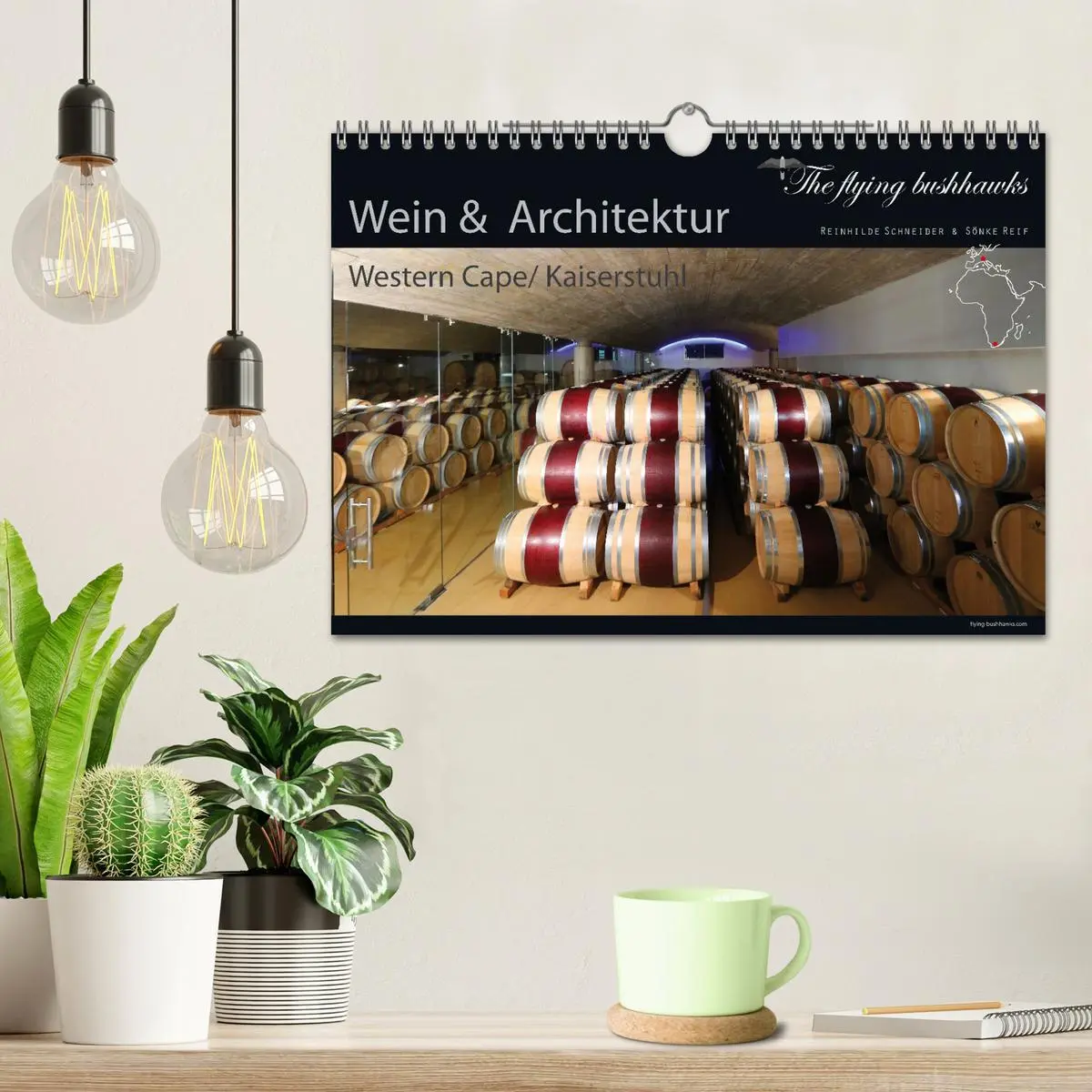 Bild: 9783457279281 | Wein &amp; Architektur 2026 (Wandkalender 2026 DIN A4 quer), CALVENDO...