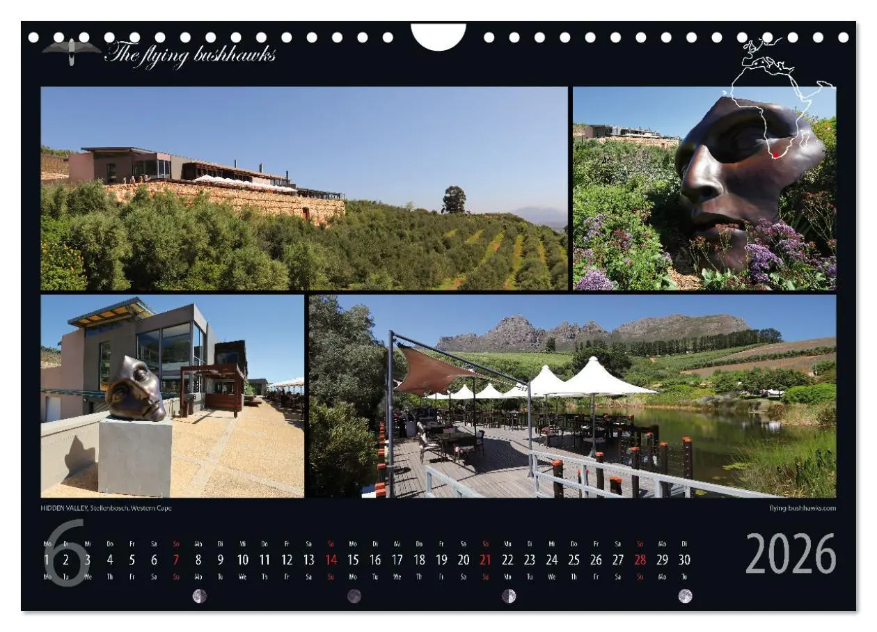 Bild: 9783457279281 | Wein &amp; Architektur 2026 (Wandkalender 2026 DIN A4 quer), CALVENDO...