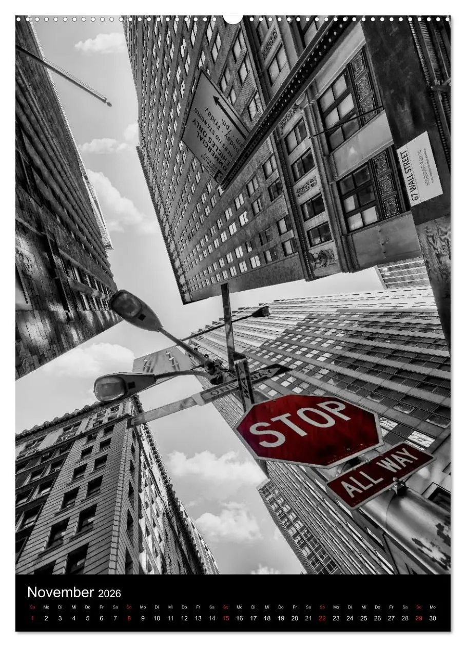 Bild: 9783516439281 | New York Colorkey (Wandkalender 2026 DIN A2 hoch), CALVENDO...