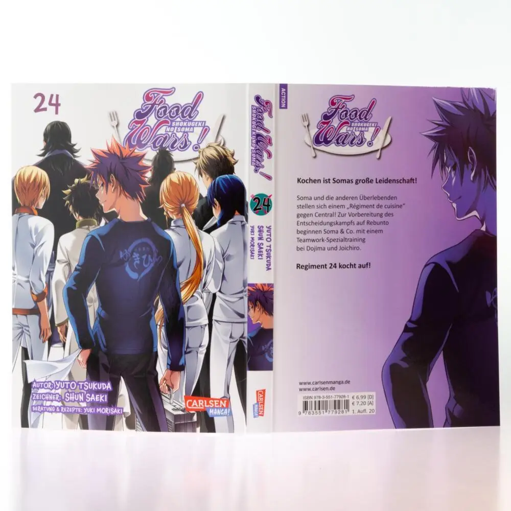 Rückseite: 9783551779281 | Food Wars - Shokugeki No Soma 24 | Yuto Tsukuda (u. a.) | Taschenbuch