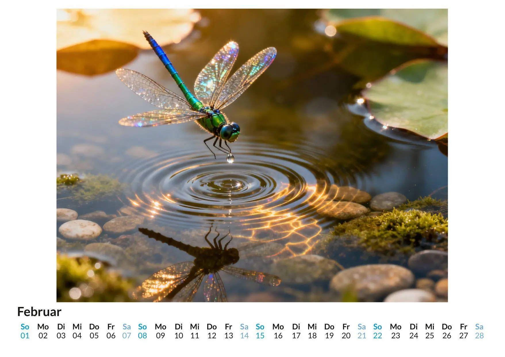 Bild: 9783695329281 | Libelle | Louis Neumann | Kalender | Deutsch | 2026 | FlipFlop