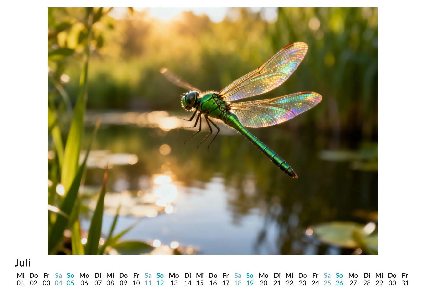 Bild: 9783695329281 | Libelle | Louis Neumann | Kalender | Deutsch | 2026 | FlipFlop