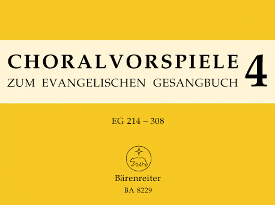 Cover: 9790006499281 | Chorale Preludes Evangelical Hymnal Bk4 | Juergen Bonn | Partitur