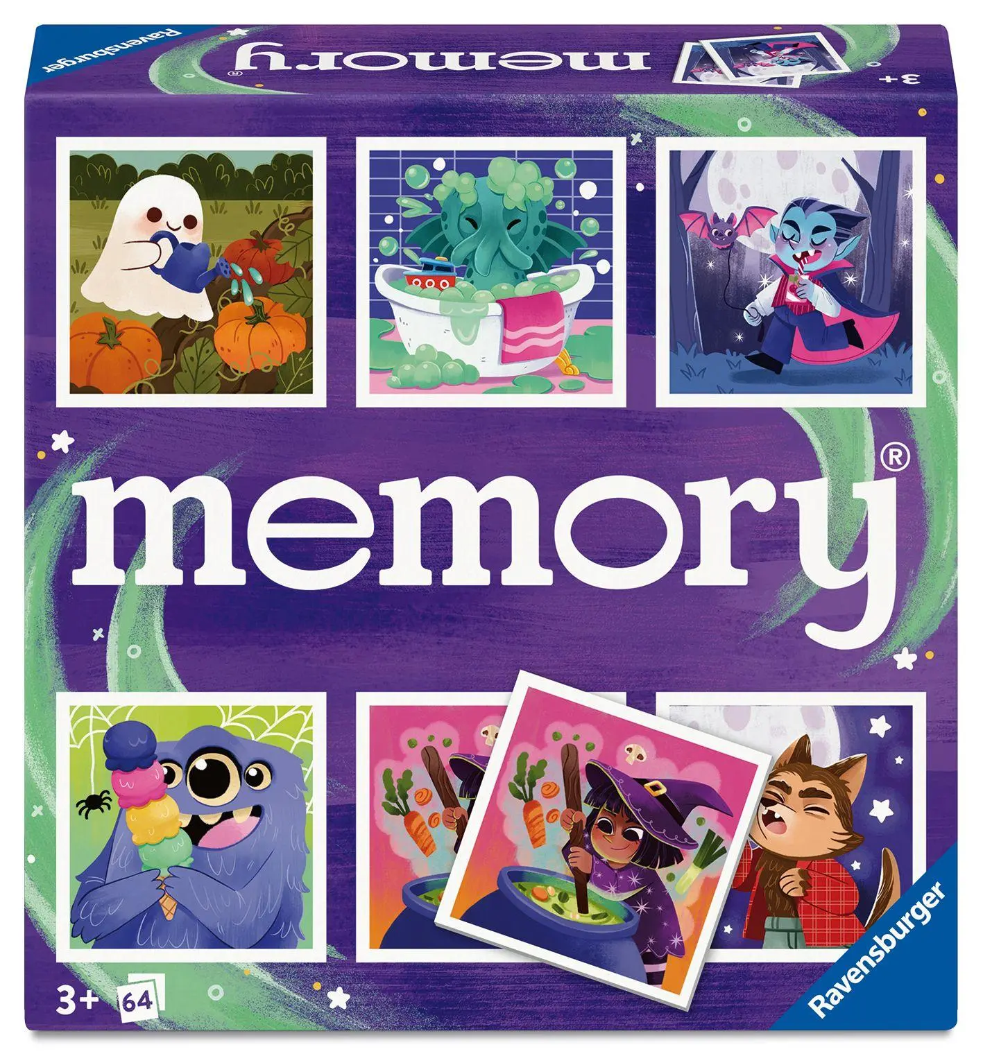 Cover: 4005556249381 | Grusel memory® - Gesellschaftsspiel &amp; Brettspiel ab 3 Jahre | Hurter