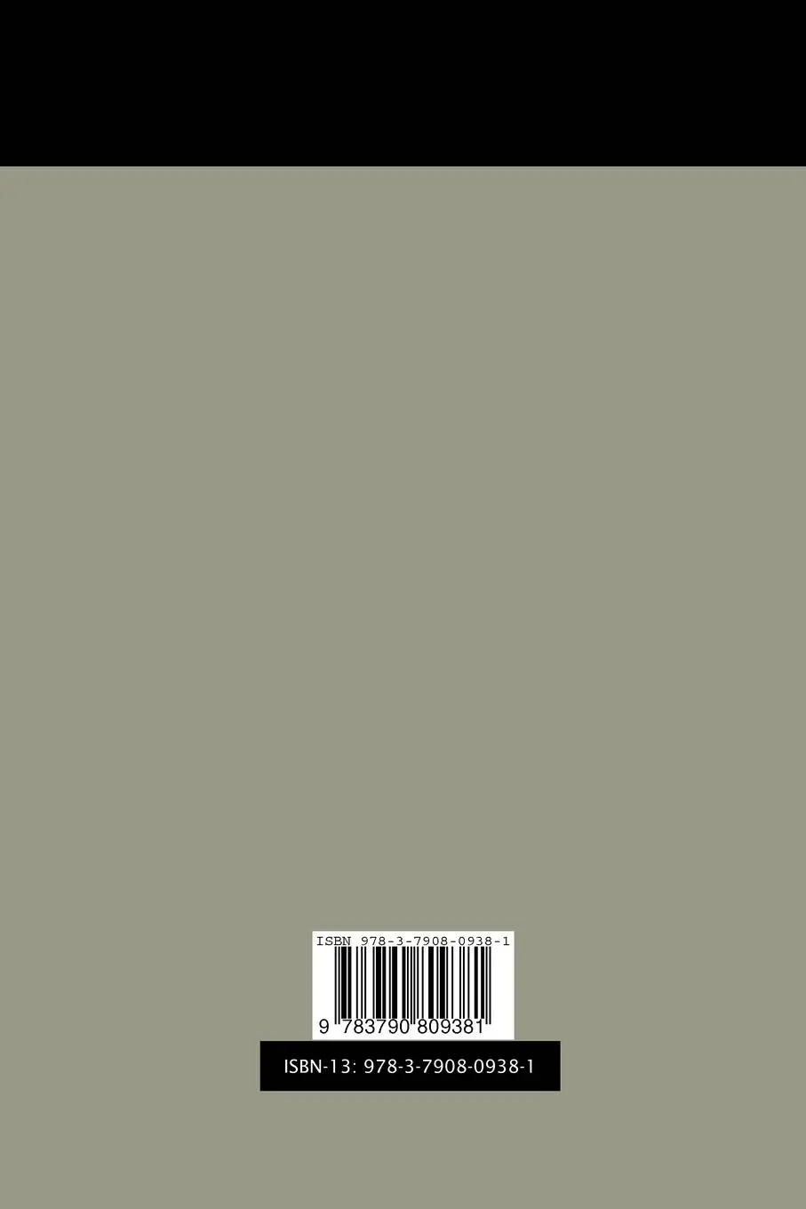 Rückseite: 9783790809381 | Controlling als ökonomische Institution | Anne Chwolka | Taschenbuch