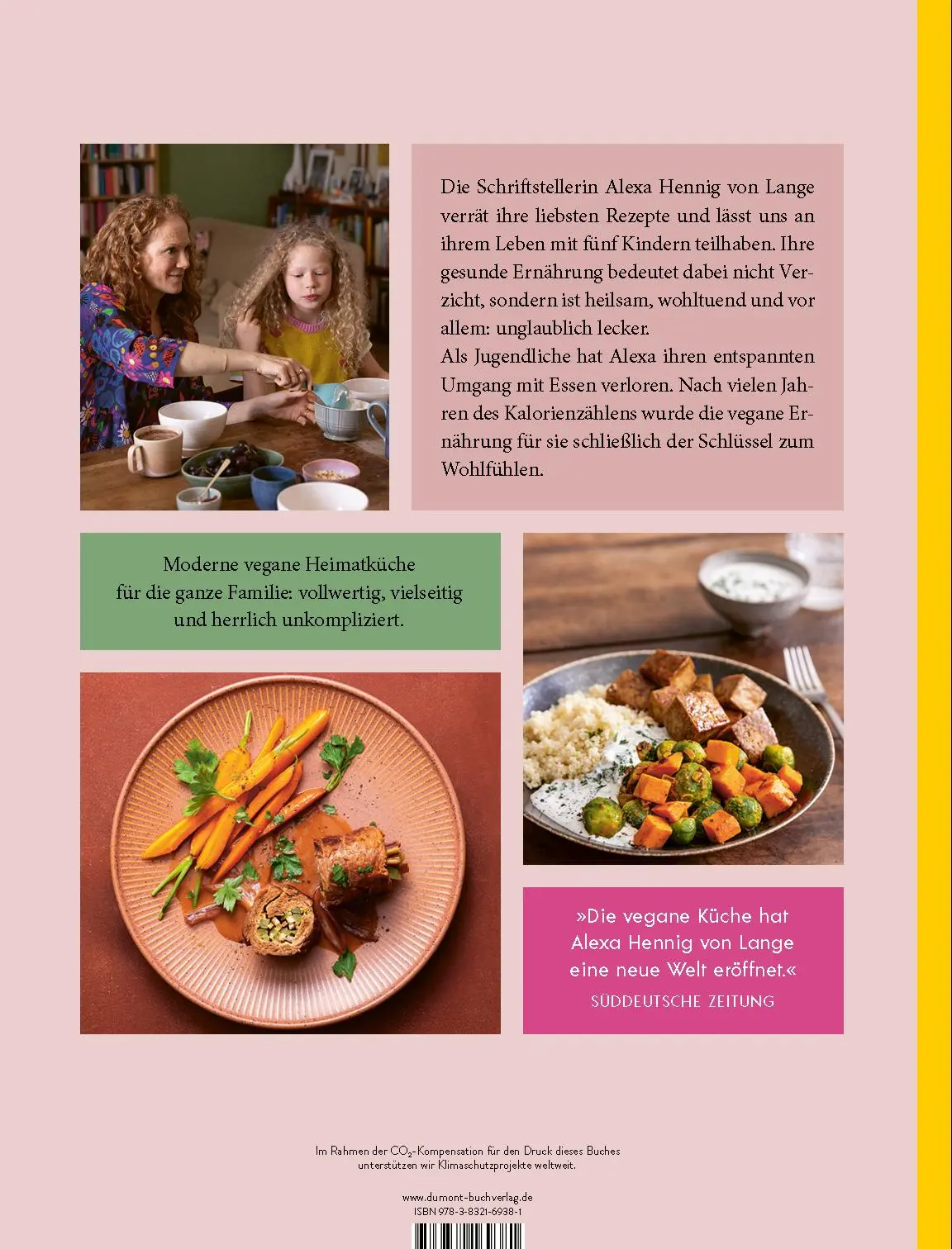 Rückseite: 9783832169381 | Relaxt vegan | Wie ich zurück zum Genuss fand | Alexa Hennig von Lange