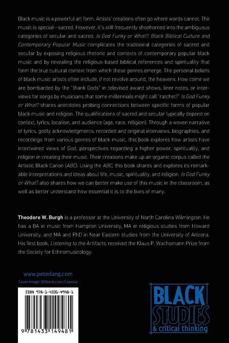 Rückseite: 9781433149481 | Is God Funky or What? | Theodore W. Burgh | Taschenbuch | Paperback