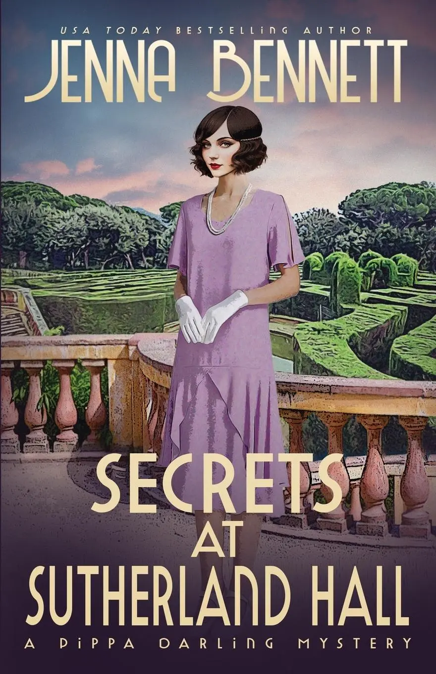 Cover: 9781942939481 | Secrets at Sutherland Hall | A 1920s Murder Mystery | Jenna Bennett
