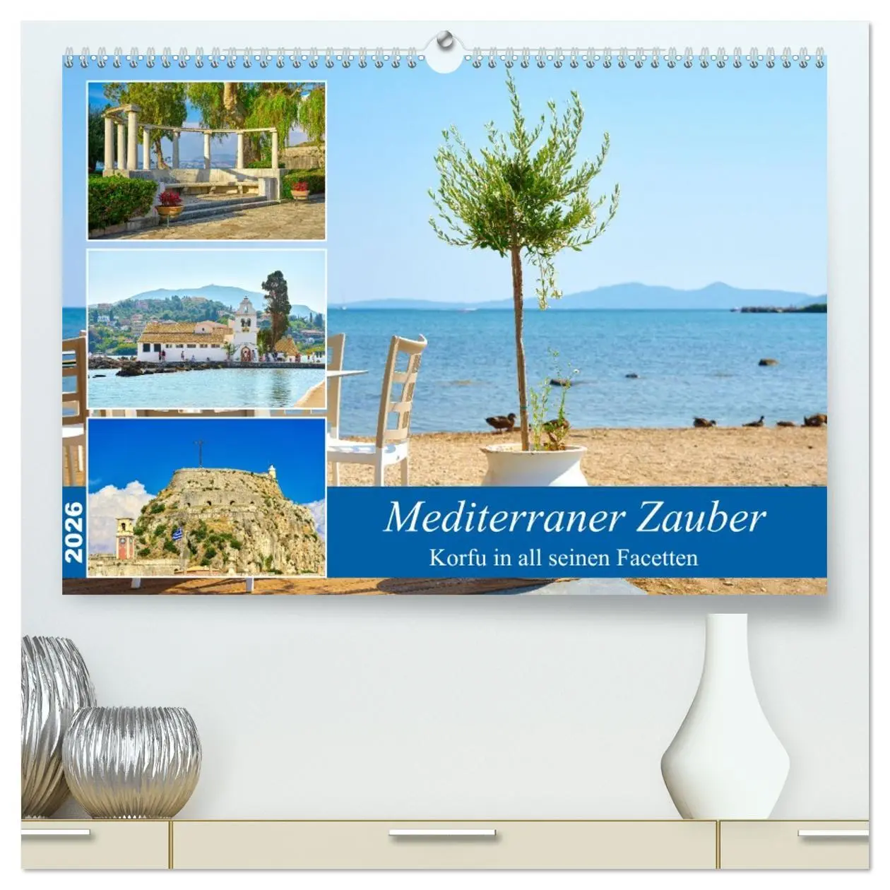 Cover: 9783457329481 | Mediterraner Zauber - Korfu in all seinen Facetten (hochwertiger...