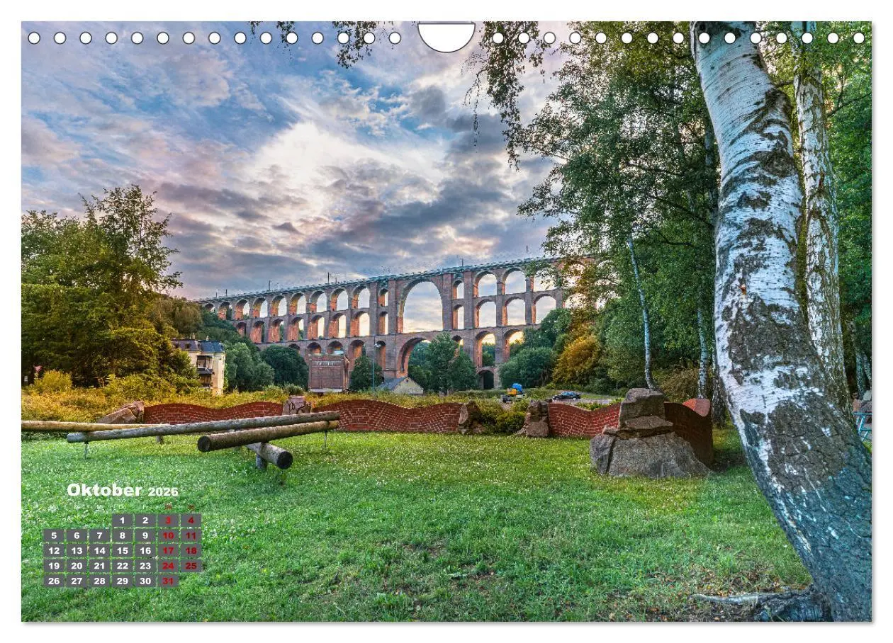 Bild: 9783457569481 | Vogtland - von Klingenthal bis Göltzschtal (Wandkalender 2026 DIN...