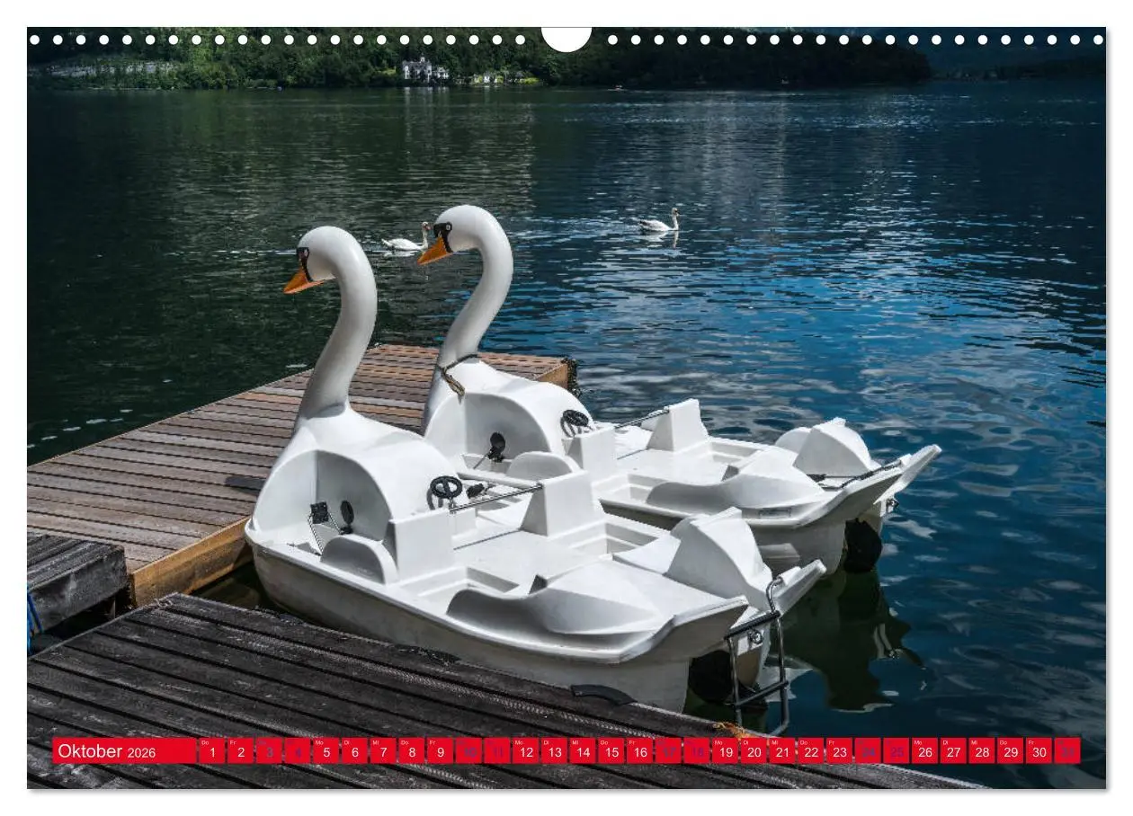Bild: 9783457879481 | Hallstatt Impressionen (Wandkalender 2026 DIN A3 quer), CALVENDO...
