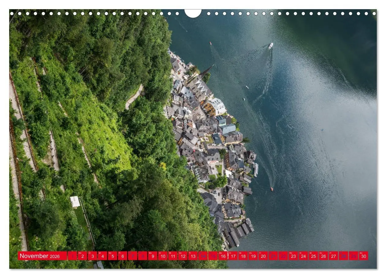 Bild: 9783457879481 | Hallstatt Impressionen (Wandkalender 2026 DIN A3 quer), CALVENDO...