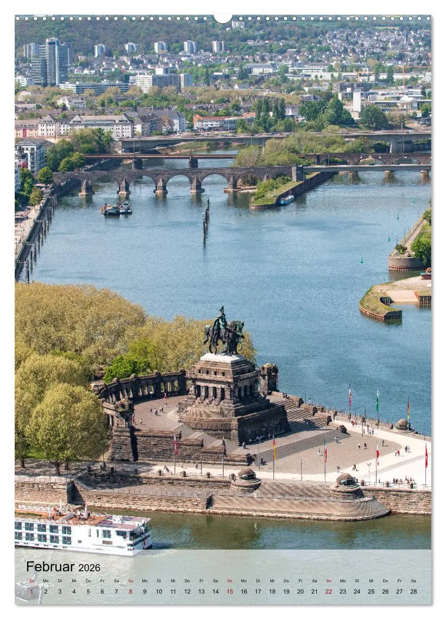 Bild: 9783516349481 | Koblenz Impressionen (Wandkalender 2026 DIN A2 hoch), CALVENDO...