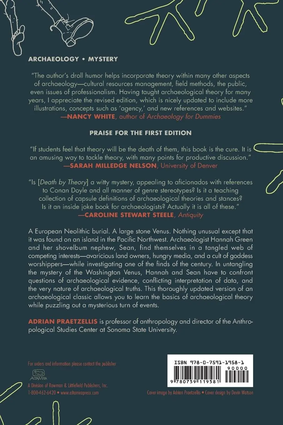 Rückseite: 9780759119581 | Death by Theory | A Tale of Mystery and Archaeological Theory | Buch