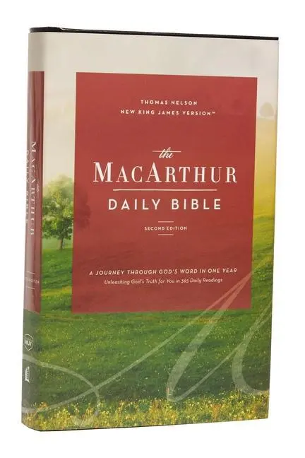 Cover: 9780785239581 | The Nkjv, MacArthur Daily Bible, 2nd Edition, Hardcover, Comfort Print