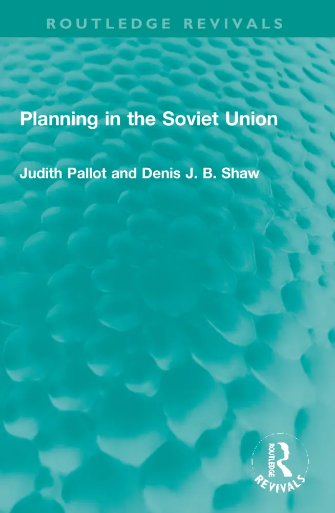 Cover: 9781032019581 | Planning in the Soviet Union | Judith Pallot (u. a.) | Taschenbuch