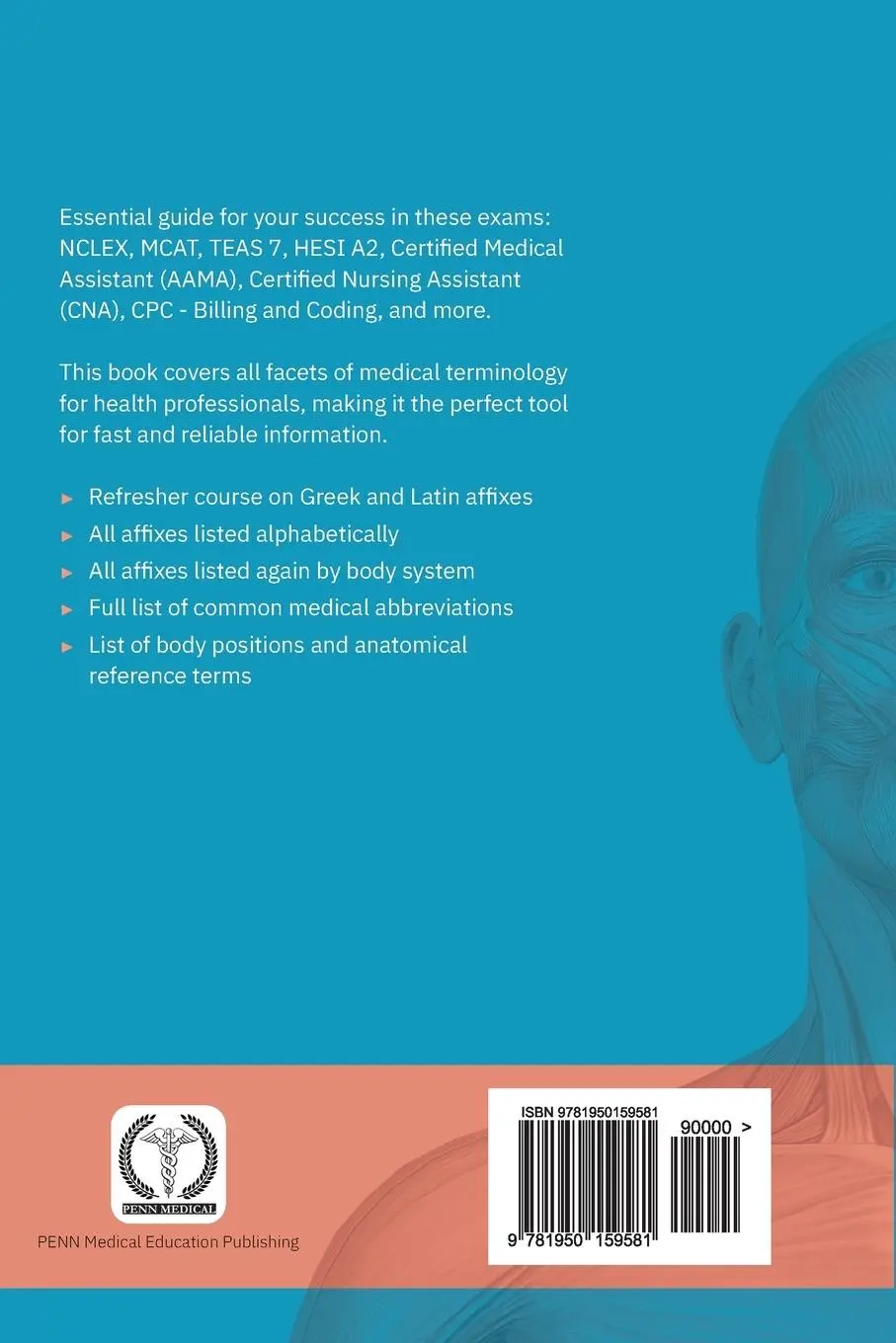Rückseite: 9781950159581 | MEDICAL TERMINOLOGY | G. Chen (u. a.) | Taschenbuch | Englisch | 2023
