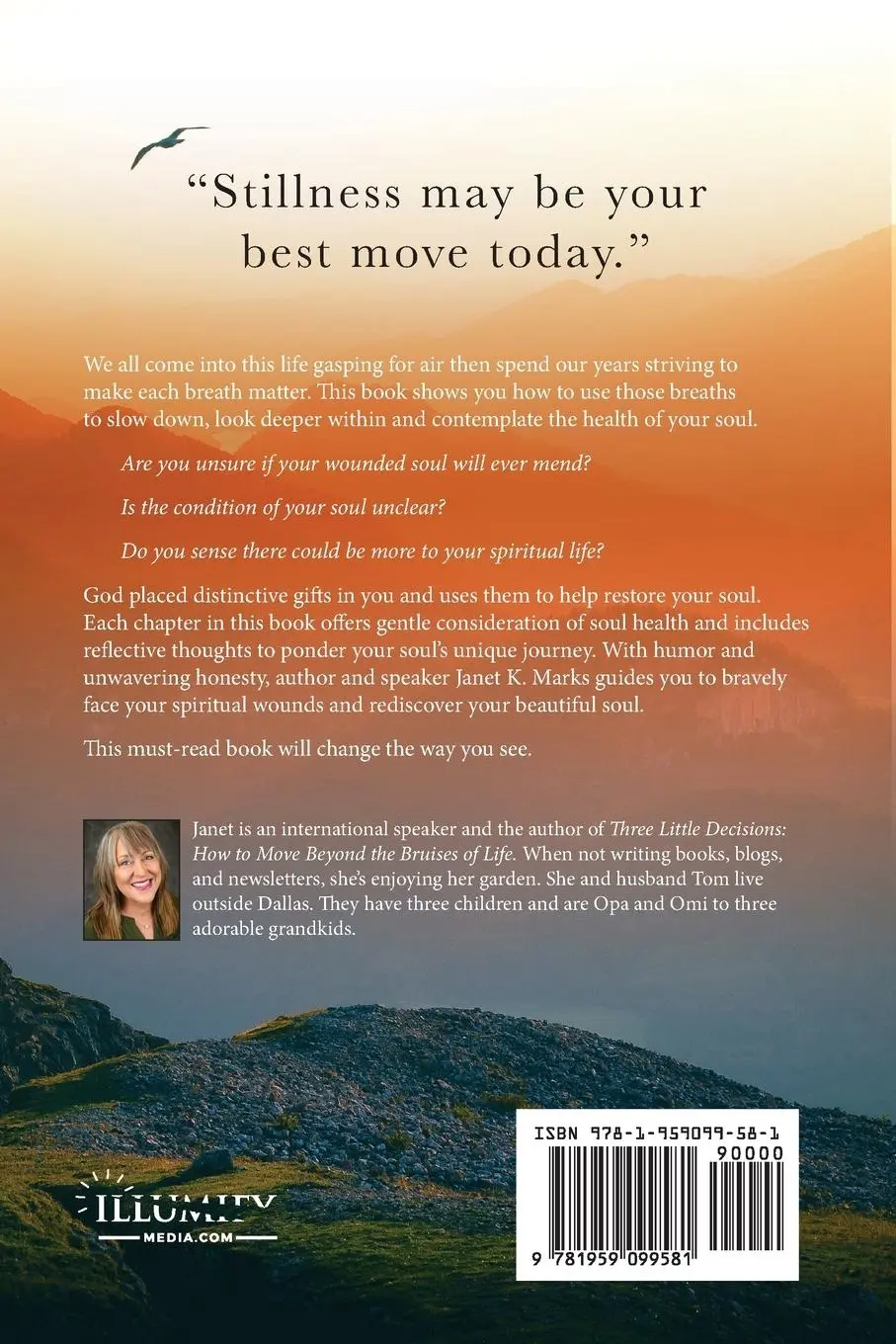 Rückseite: 9781959099581 | Inhale | Breathe Deeply Restore Your Soul | Janet K. Marks | Buch