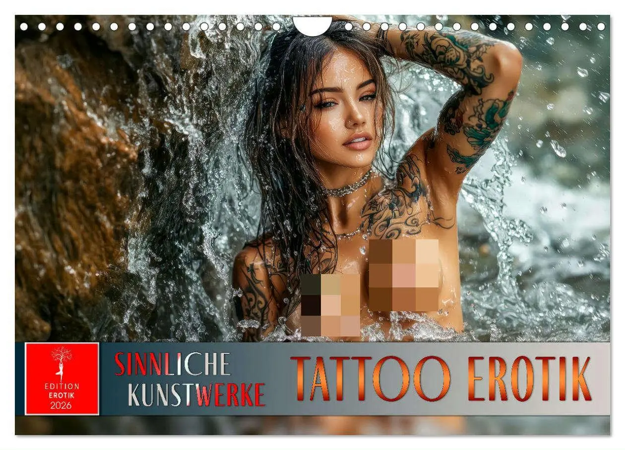 Cover: 9783457249581 | Tattoo Erotik - Sinnliche Kunstwerke (Wandkalender 2026 DIN A4...