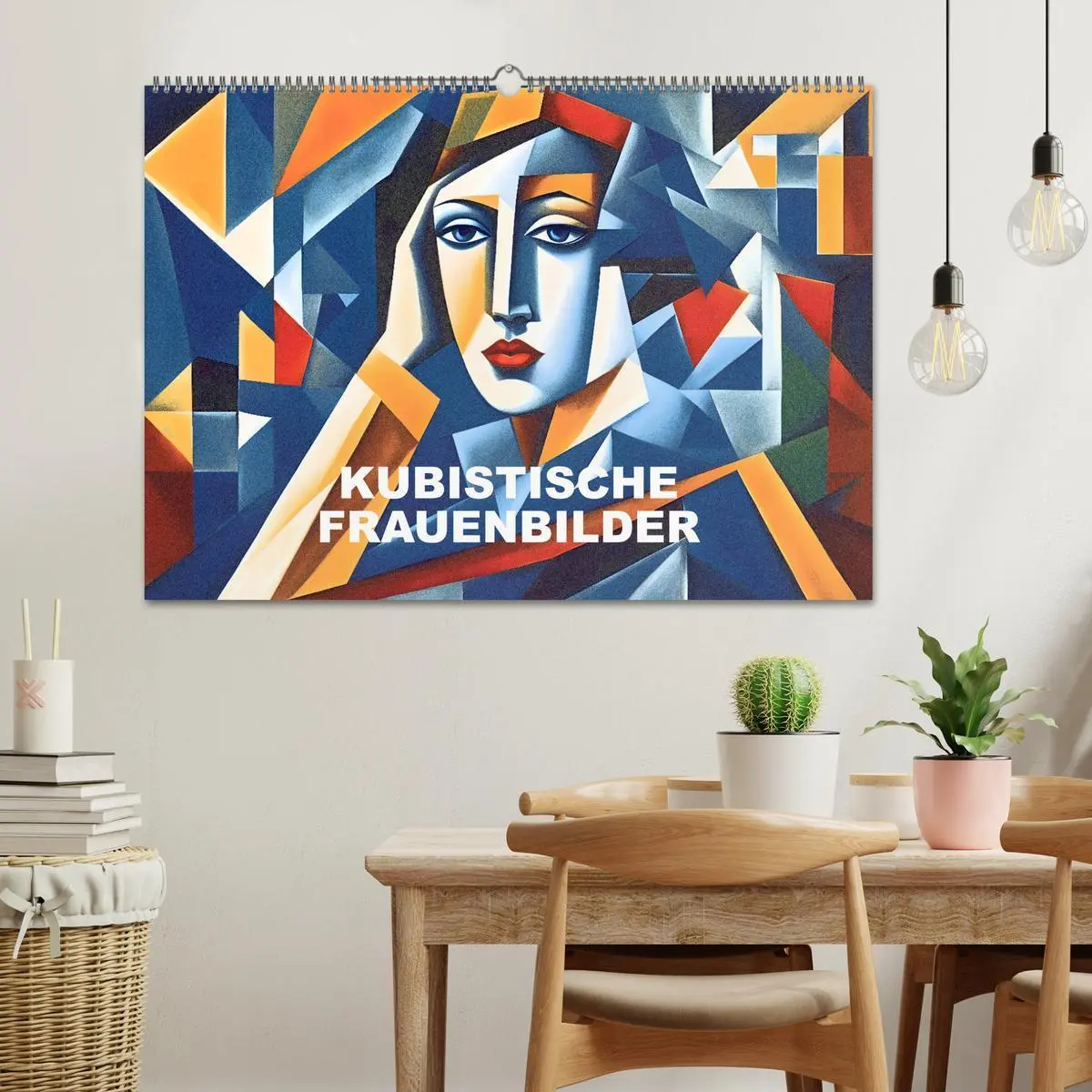 Bild: 9783457319581 | Kubistische Frauen Bilder (Wandkalender 2026 DIN A2 quer), CALVENDO...