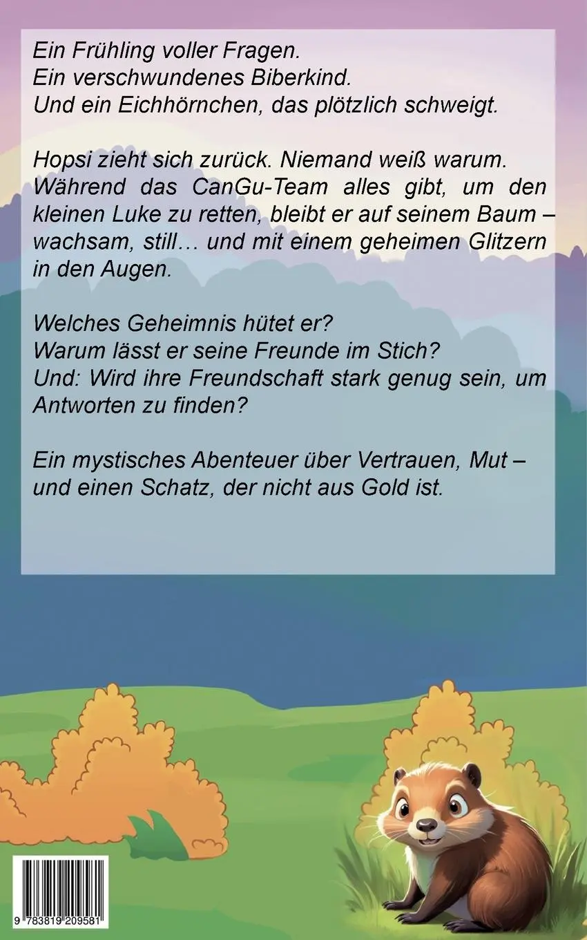 Rückseite: 9783819209581 | CanGu und der goldene Schatz | Audey Harings | Taschenbuch | 158 S.