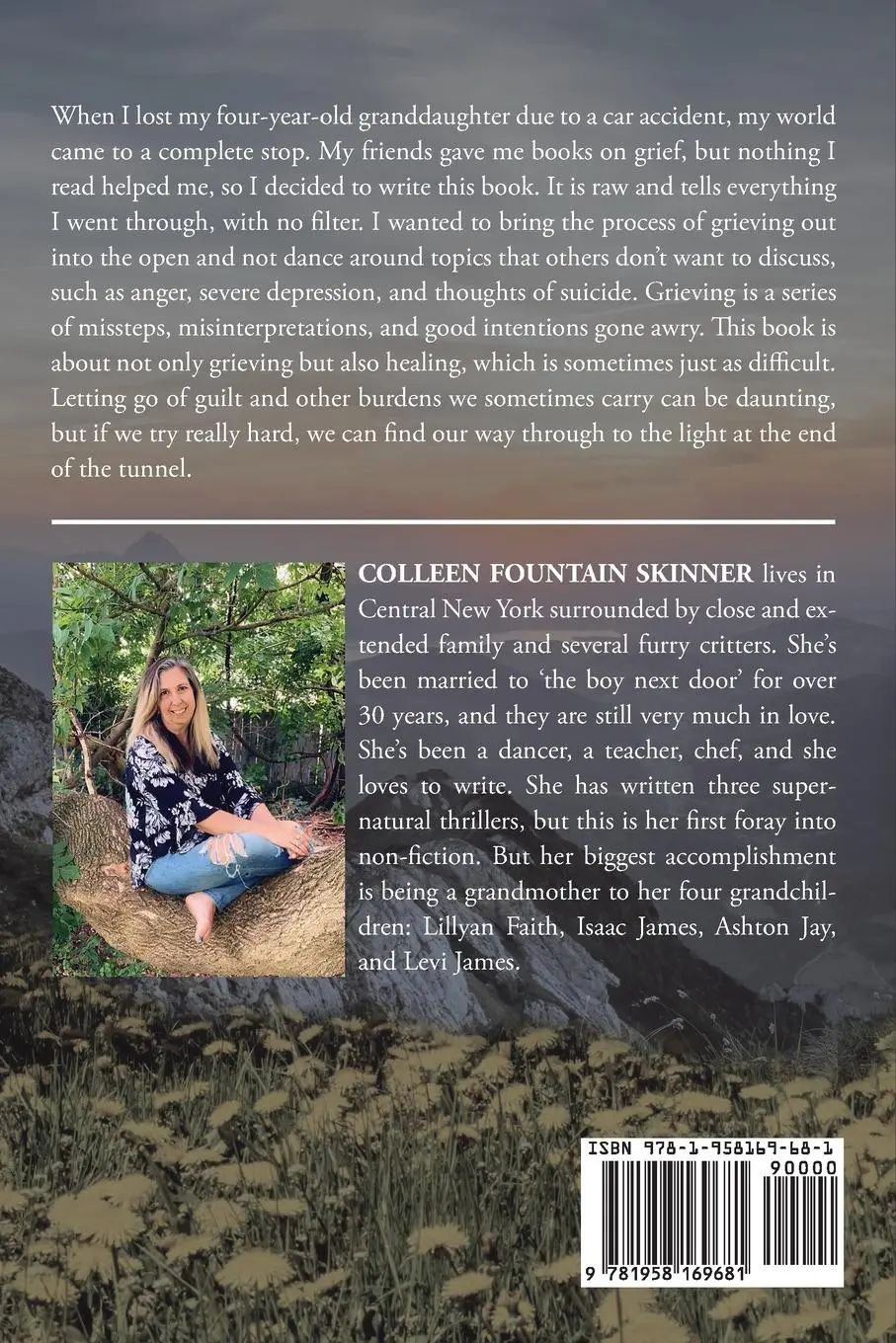 Rückseite: 9781958169681 | Butterfly Tears and Dandelions | Colleen Fountain Skinner | Buch