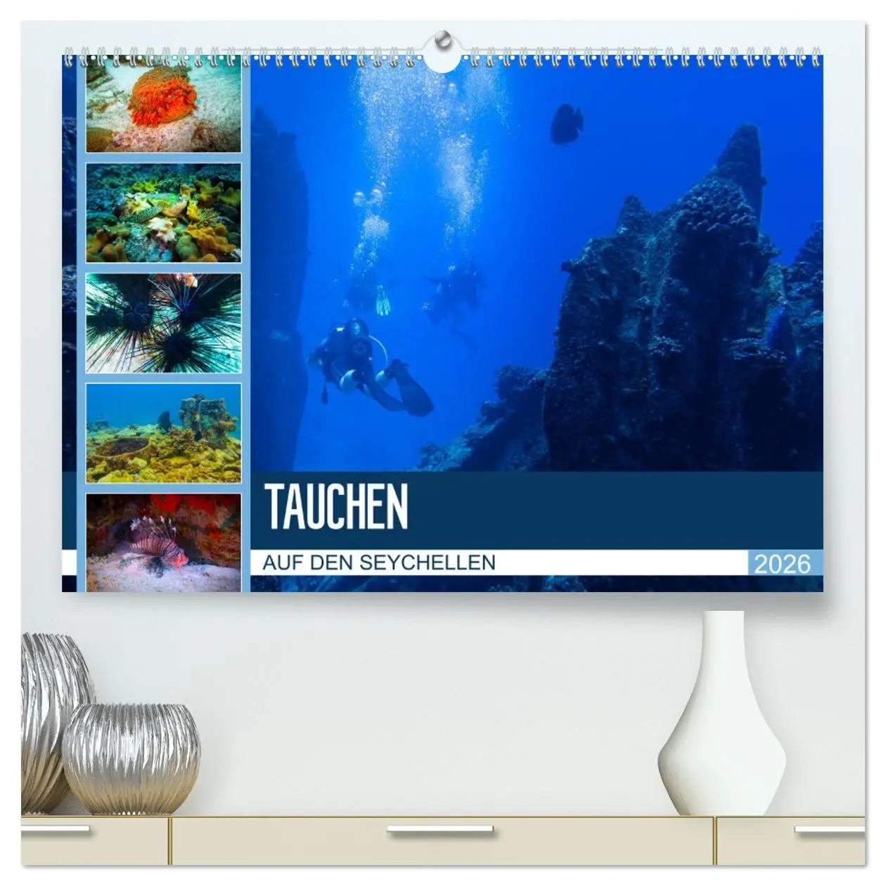 Cover: 9783457859681 | Tauchen auf den Sychellen (hochwertiger Premium Wandkalender 2026...