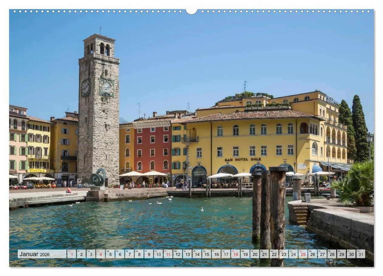 Bild: 9783516019681 | WUNDERBARER GARDASEE Riva del Garda und Torbole (hochwertiger...