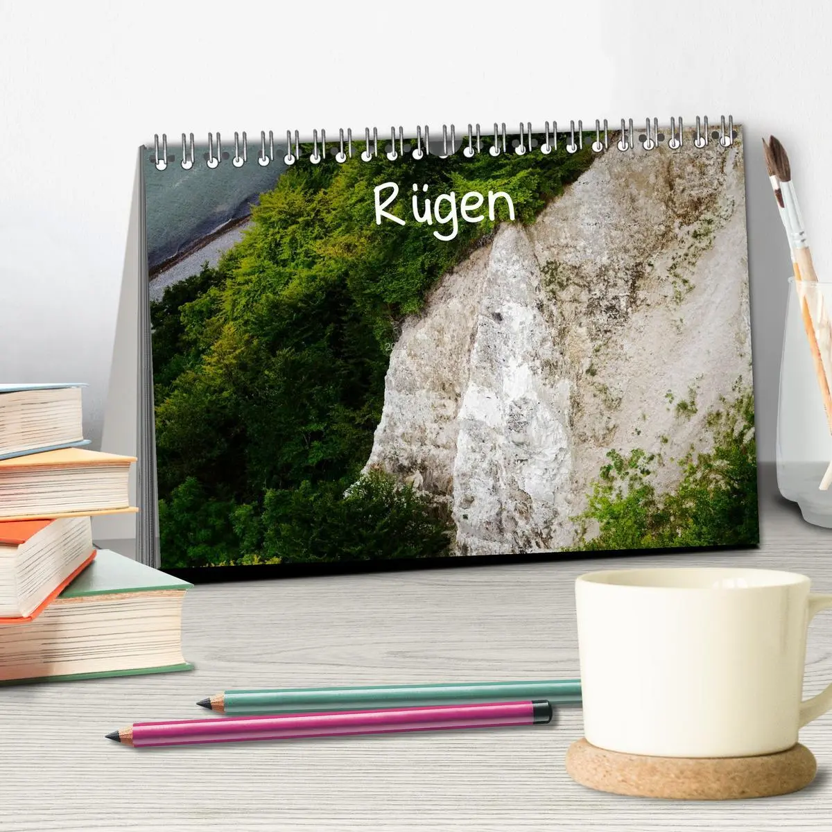 Bild: 9783516189681 | Rügen (Tischkalender 2026 DIN A5 quer), CALVENDO Monatskalender | 2026