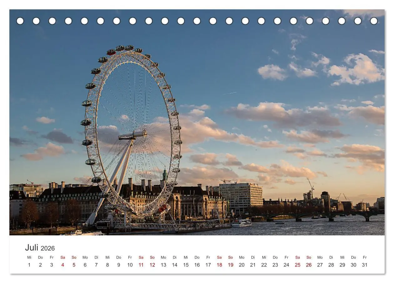 Bild: 9783457609781 | London - Die faszinierende Hauptstadt Englands. (Tischkalender 2026...